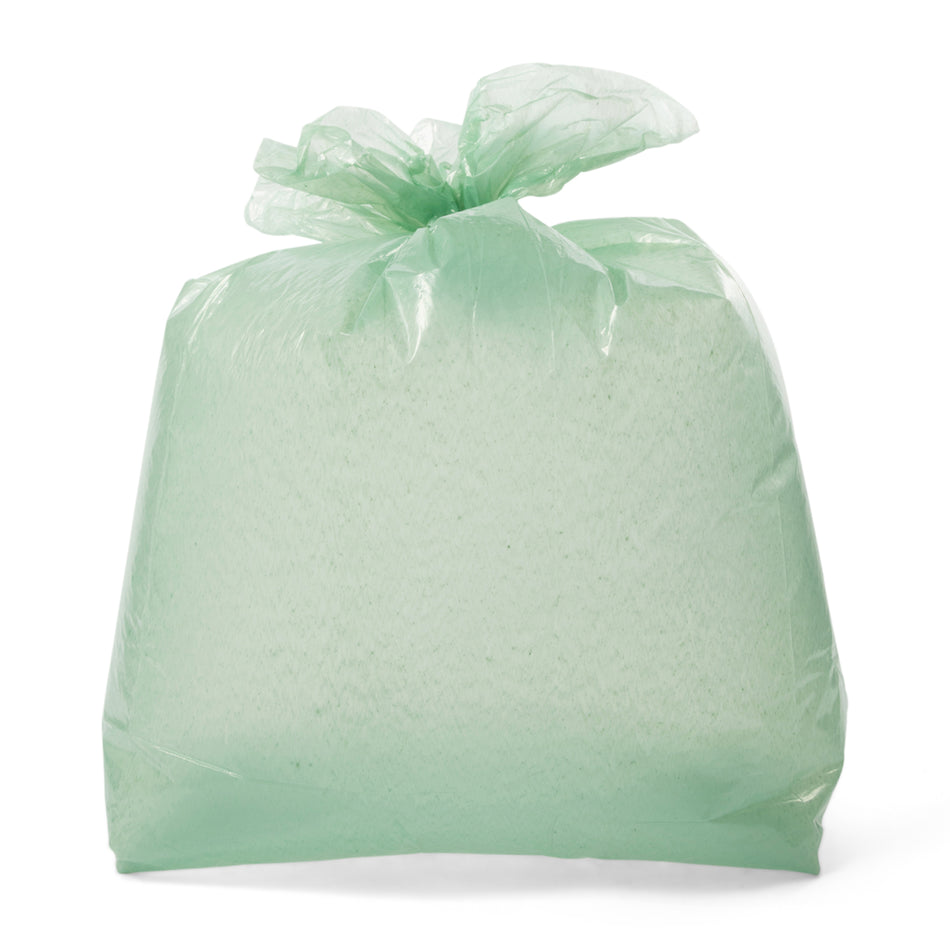 200 pcs Green Loose Recycled Refuse Waste Sacks