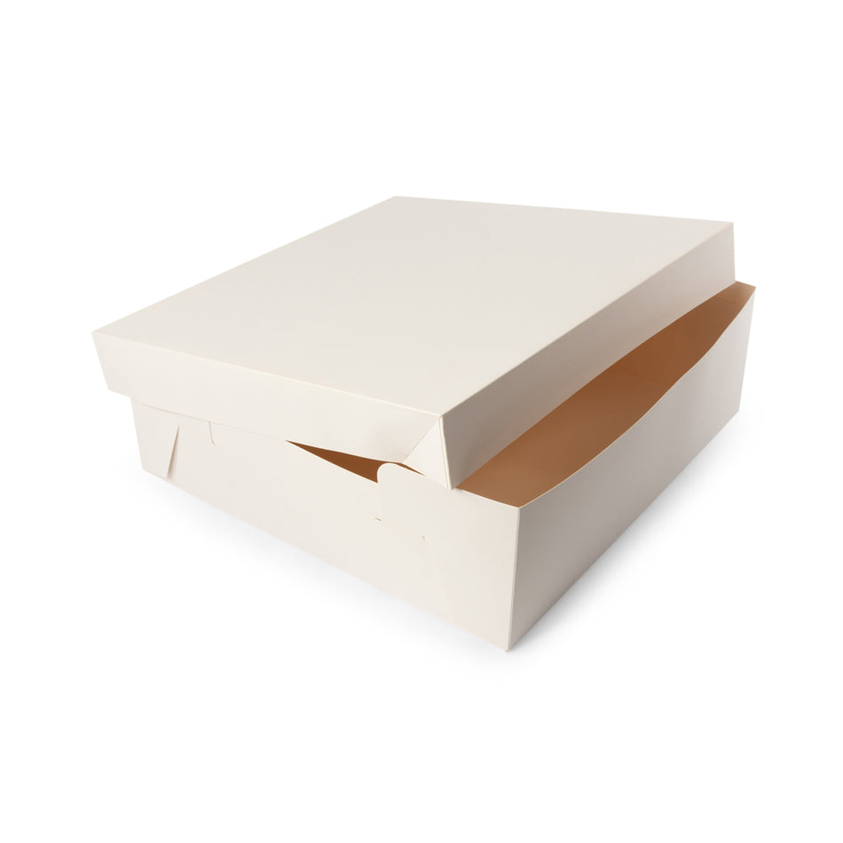 25 pcs (18") 450mm Square 2 Piece Cake Box