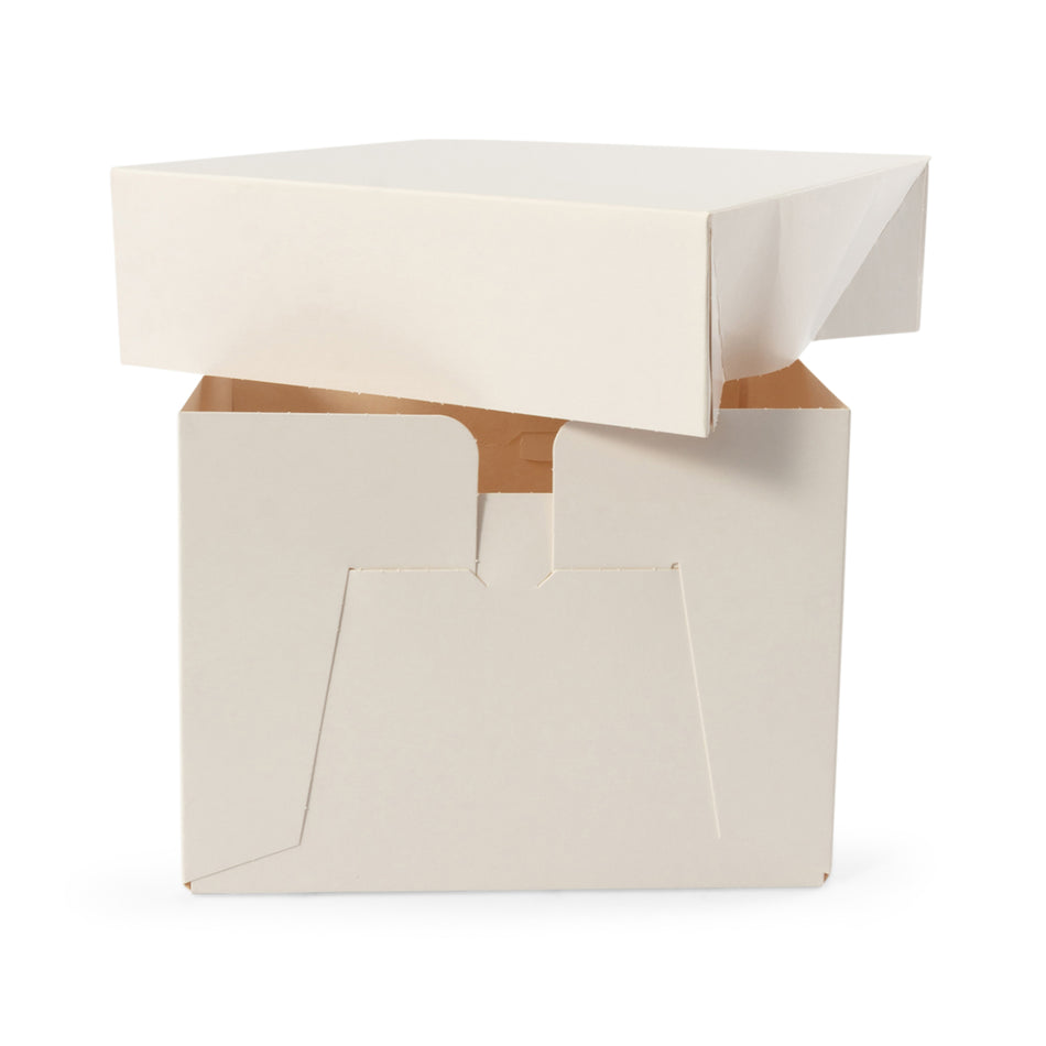 50 pcs (8") 200mm Square 2 Piece Cake Box