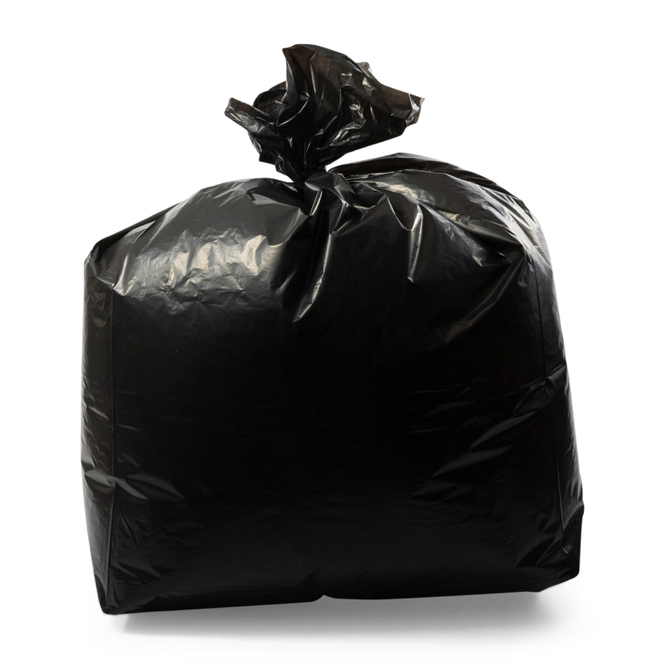 100 pcs 500mm x 860mm x 1050mm 160g Loose Recycled Refuse Sacks Black