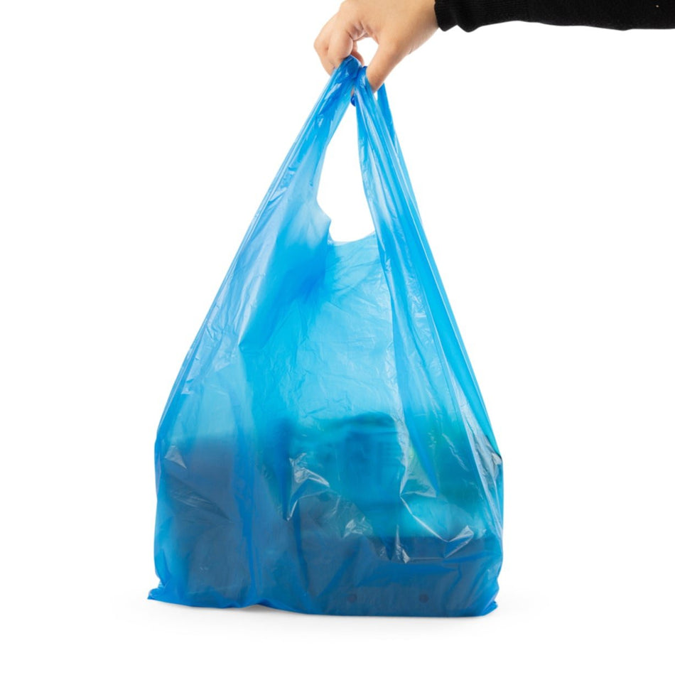 1600 pcs 300mm x 440mm x 575mm Coloured Vest Carrier Bags