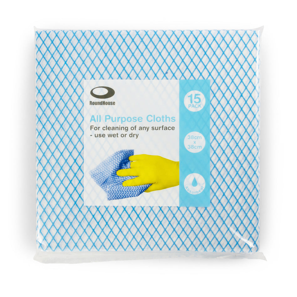 300 pcs All Purpose Blue Cleaning Cloths