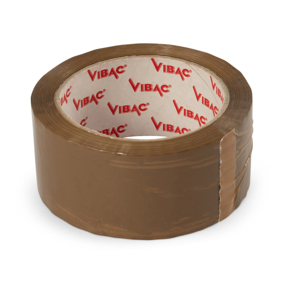 36 Rolls VIBAC 48mm x 66m 832 Low Noise Brown Tape