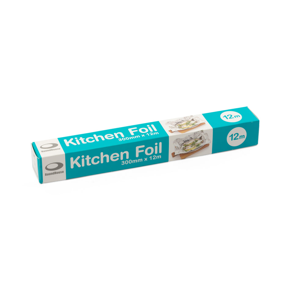 35 Rolls 300mm x 12m Aluminium Foil Roll - Retail Rolls