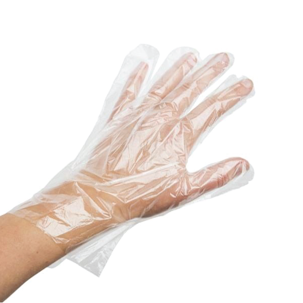 10,000 pcs Polythene Disposable Clear Gloves