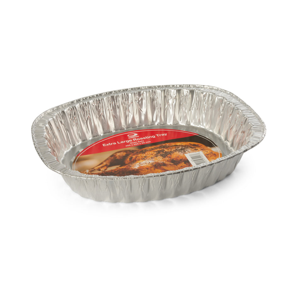 22 pcs 455mm x 365mm x 60mm Aluminium Foil Strong Roasting Tray