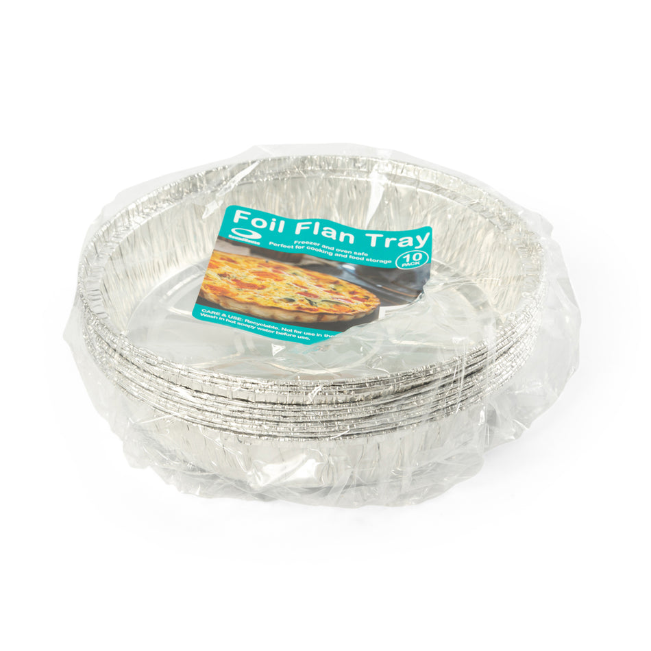 180 pcs 7" Large Foil Aluminium Flan Dish