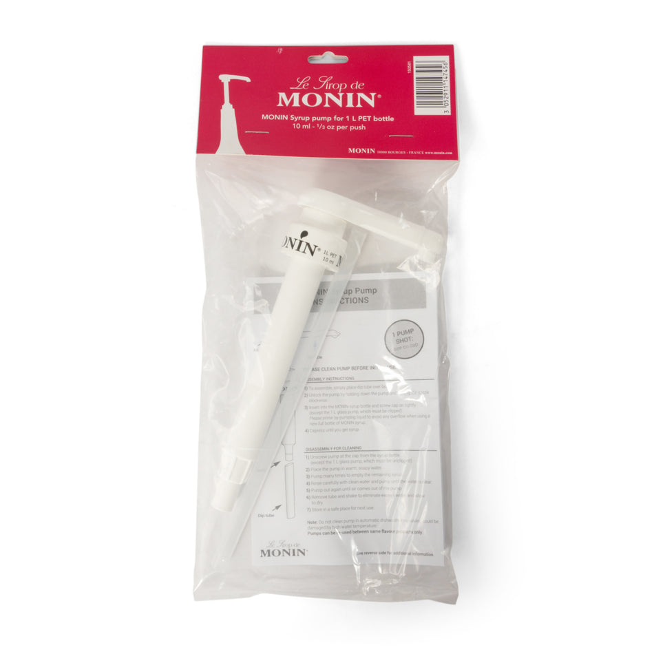 1 pc MONIN Plastic Bottle Syrup Pump