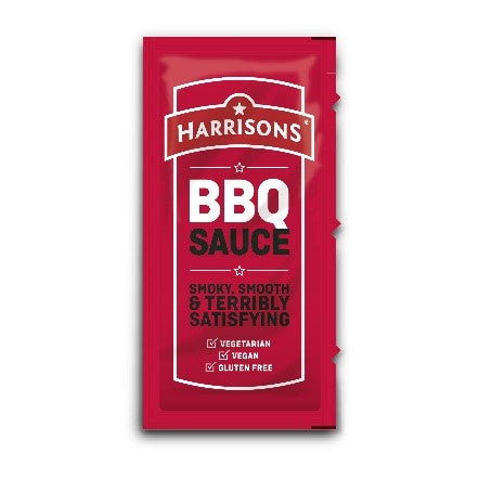 200 x Harrisons BBQ Sachets (10g)