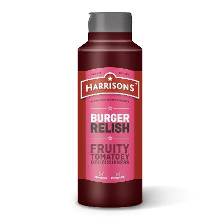 6 x Harrison Burger Relish (1L Bottles)