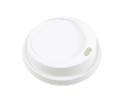 1000 pcs 12oz/16oz/20oz White Plastic Coffee Cup Lids