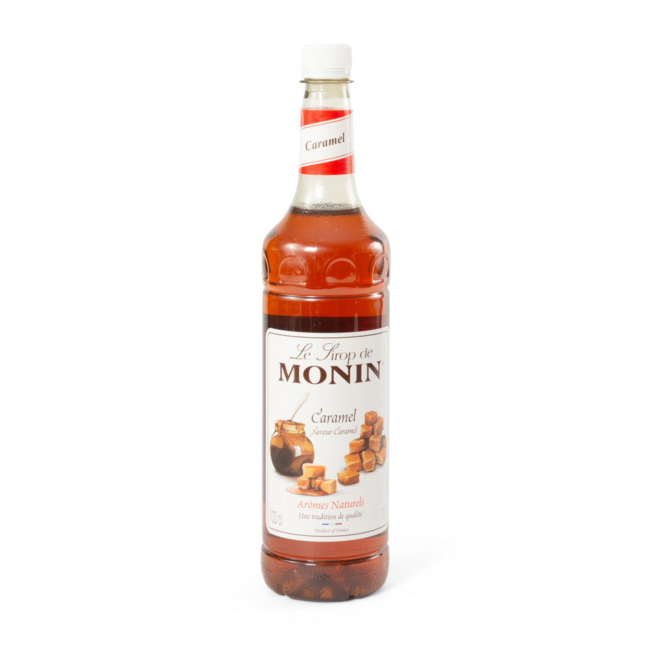 6 Bottles 1 Litre MONIN Caramel Drink Syrup