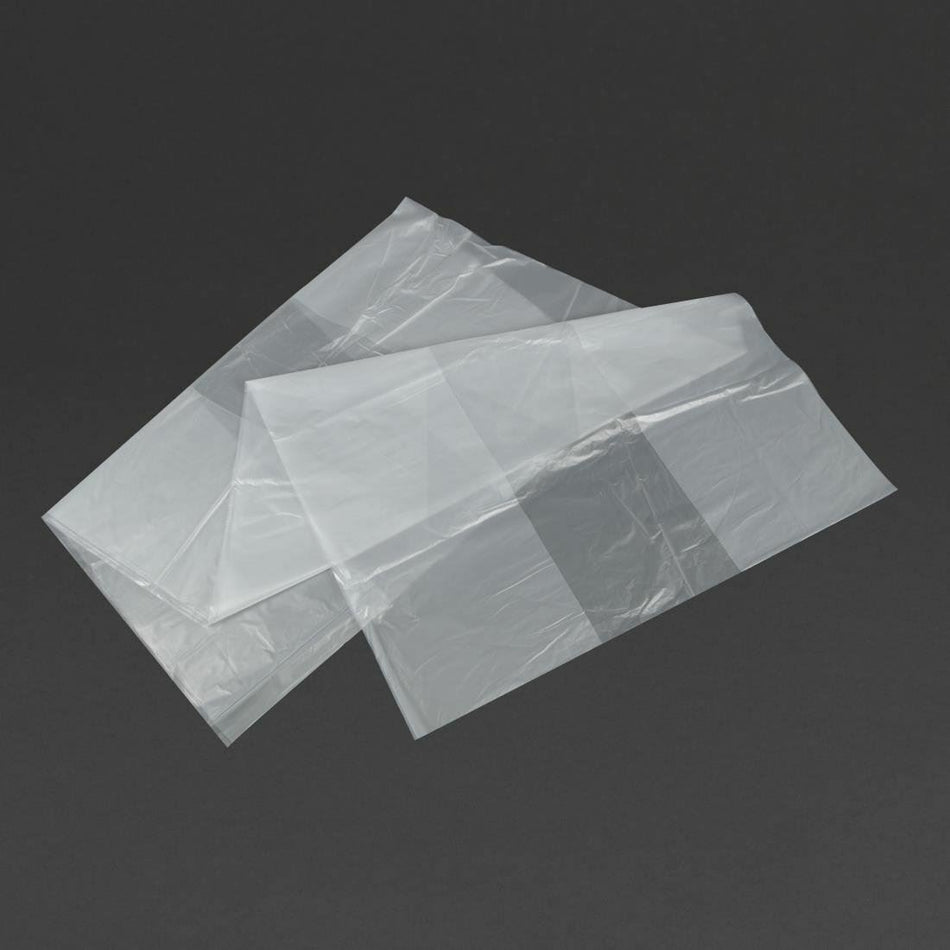 500 pcs 500mm x 725mm+25mm Superstrong Natural Clear Sacks